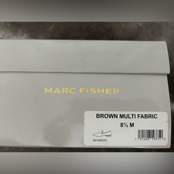 Marc Fisher animal print velvet loafer - 8.5 - worn once as new - Picture 3 of 3